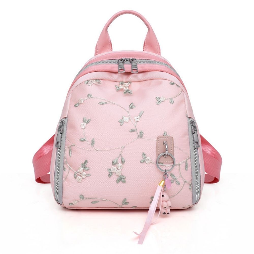 Petals & Pockets Pink Floral Backpack
