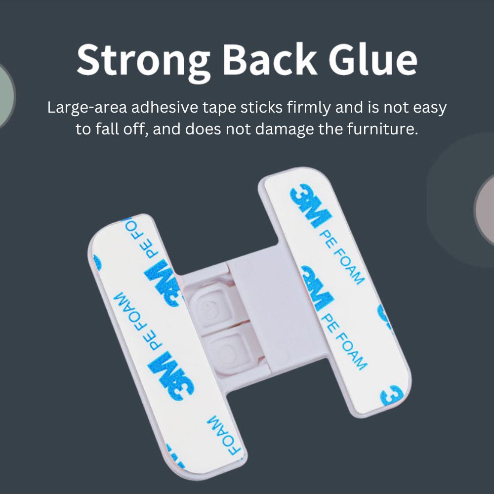 White Fridge Lock