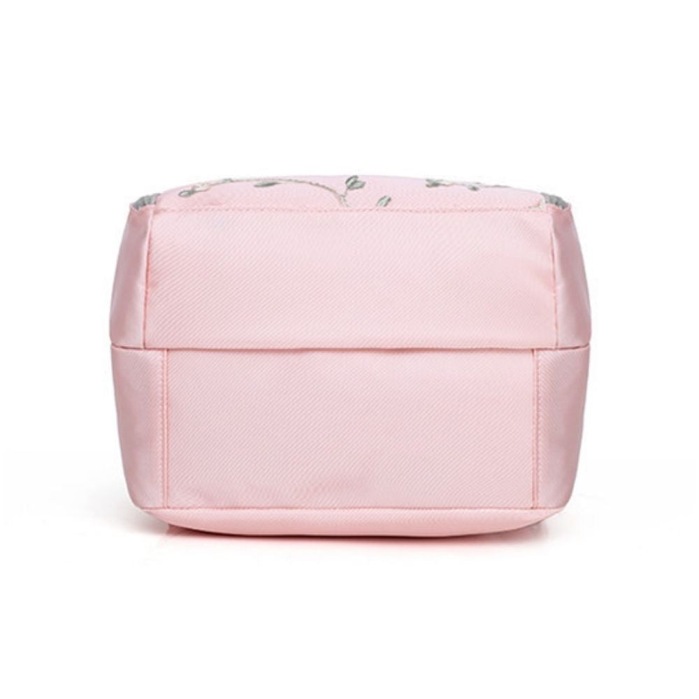 Petals & Pockets Pink Floral Backpack