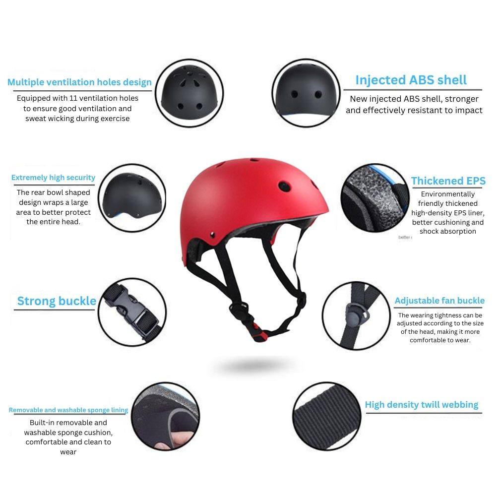 Red Protective Gear