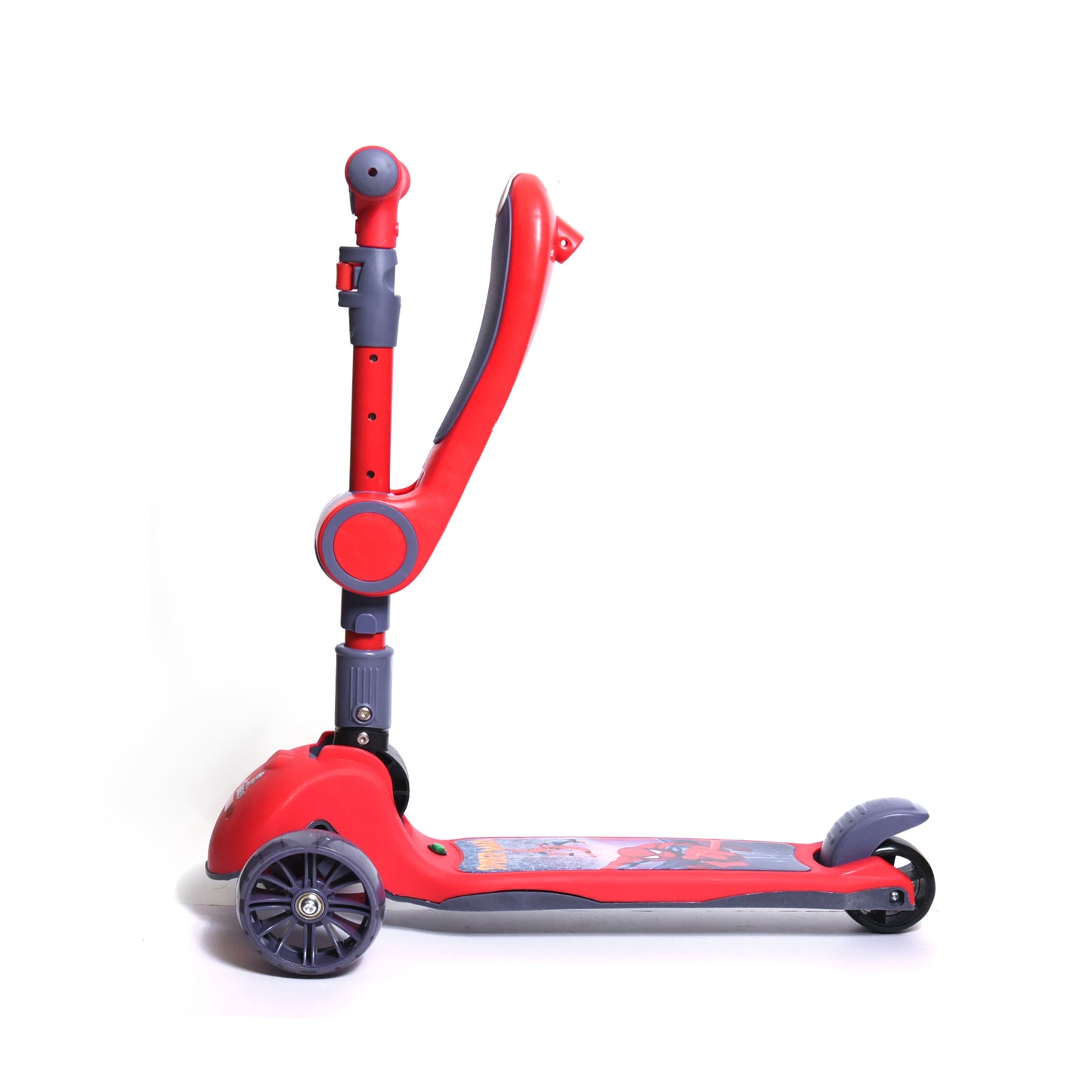 Red Foldable Seat Scooter