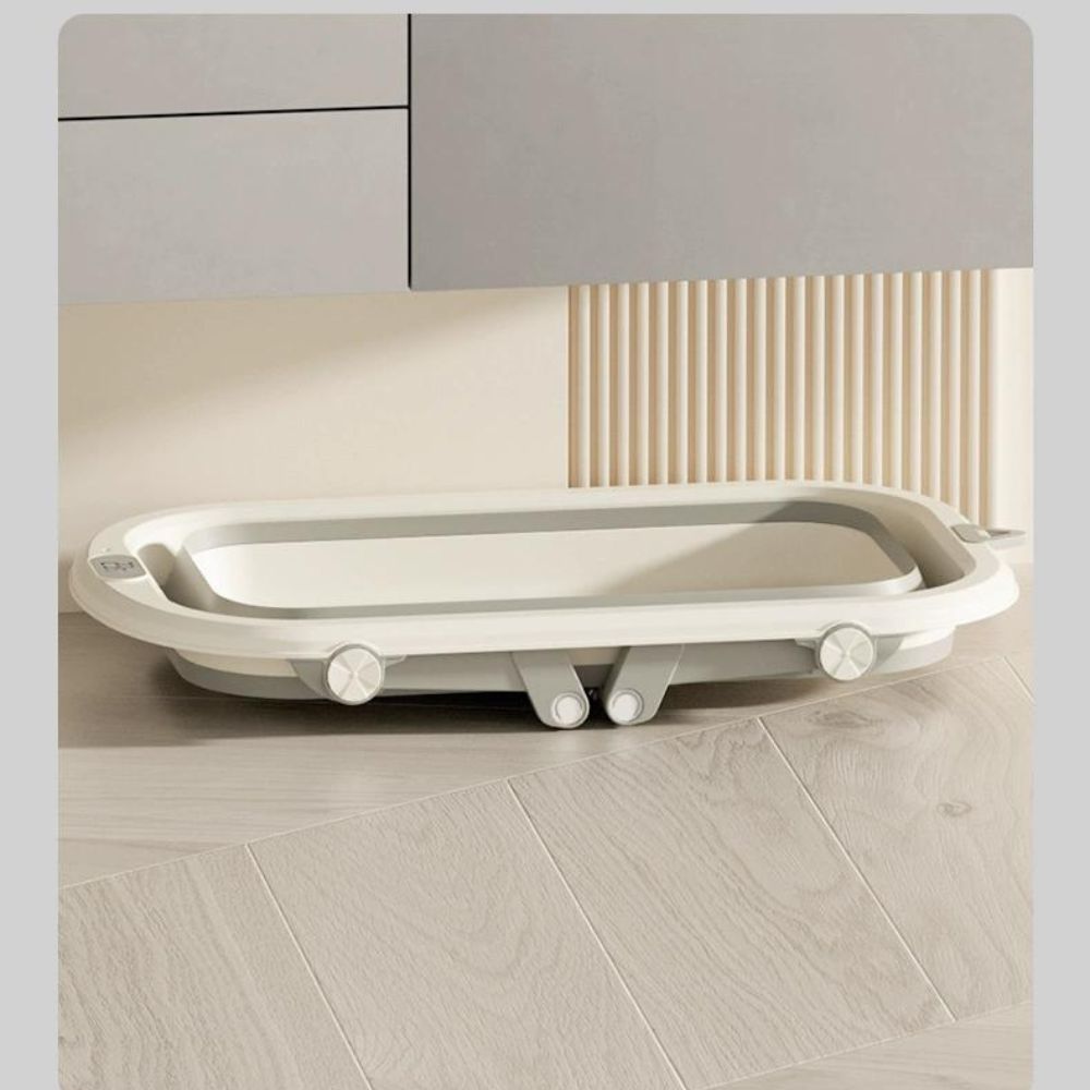 Grey Alphabet Foldable Bathtub