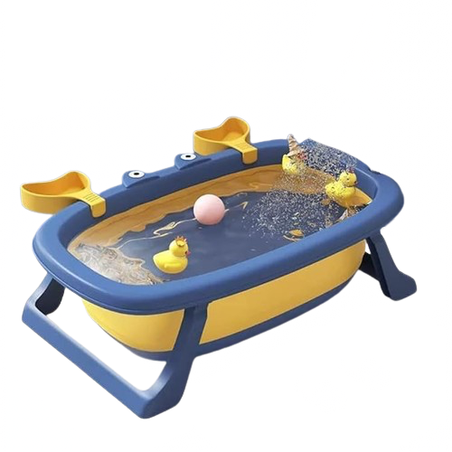 Blue Crab Foldable Bathtub