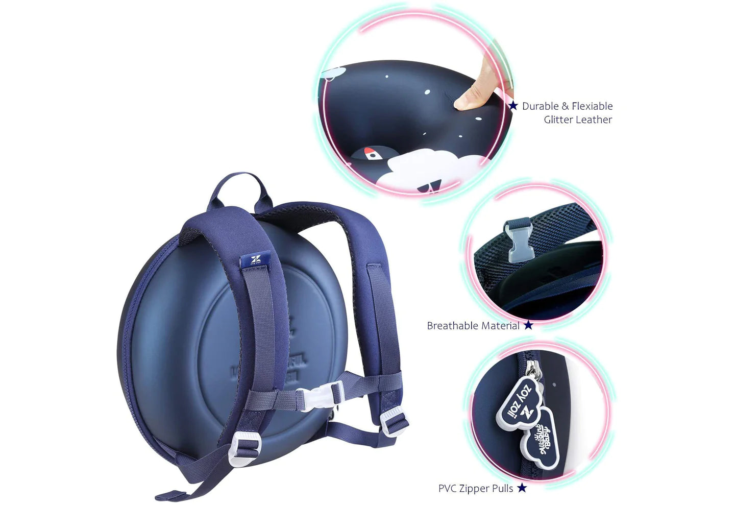 Space Round Backpack