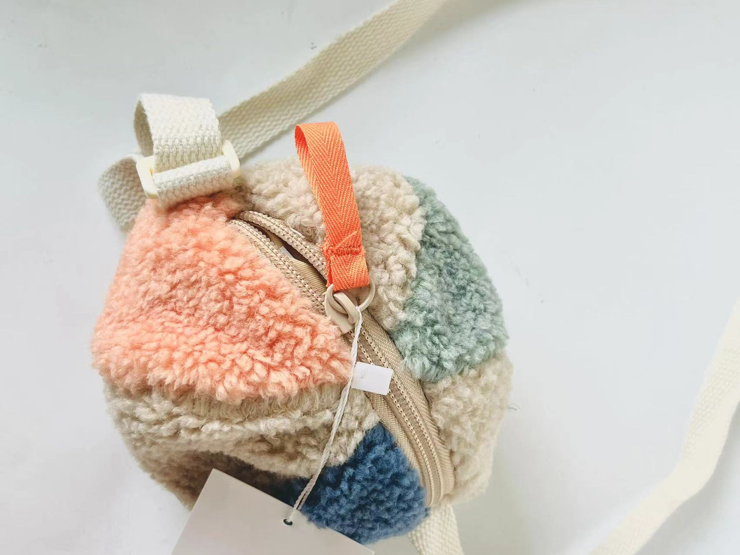 Furry Mini Crossbody Ball Bag