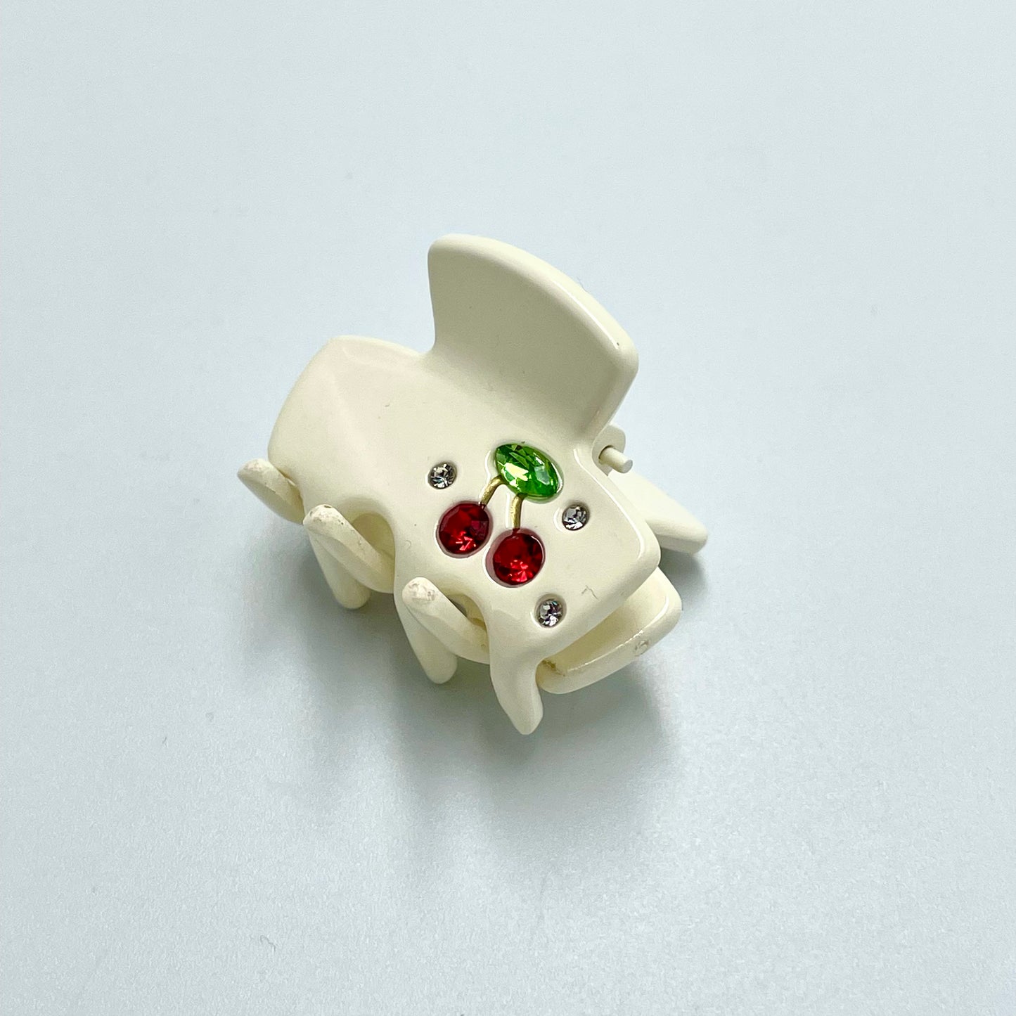 Cherry Gemstone Claw Clip