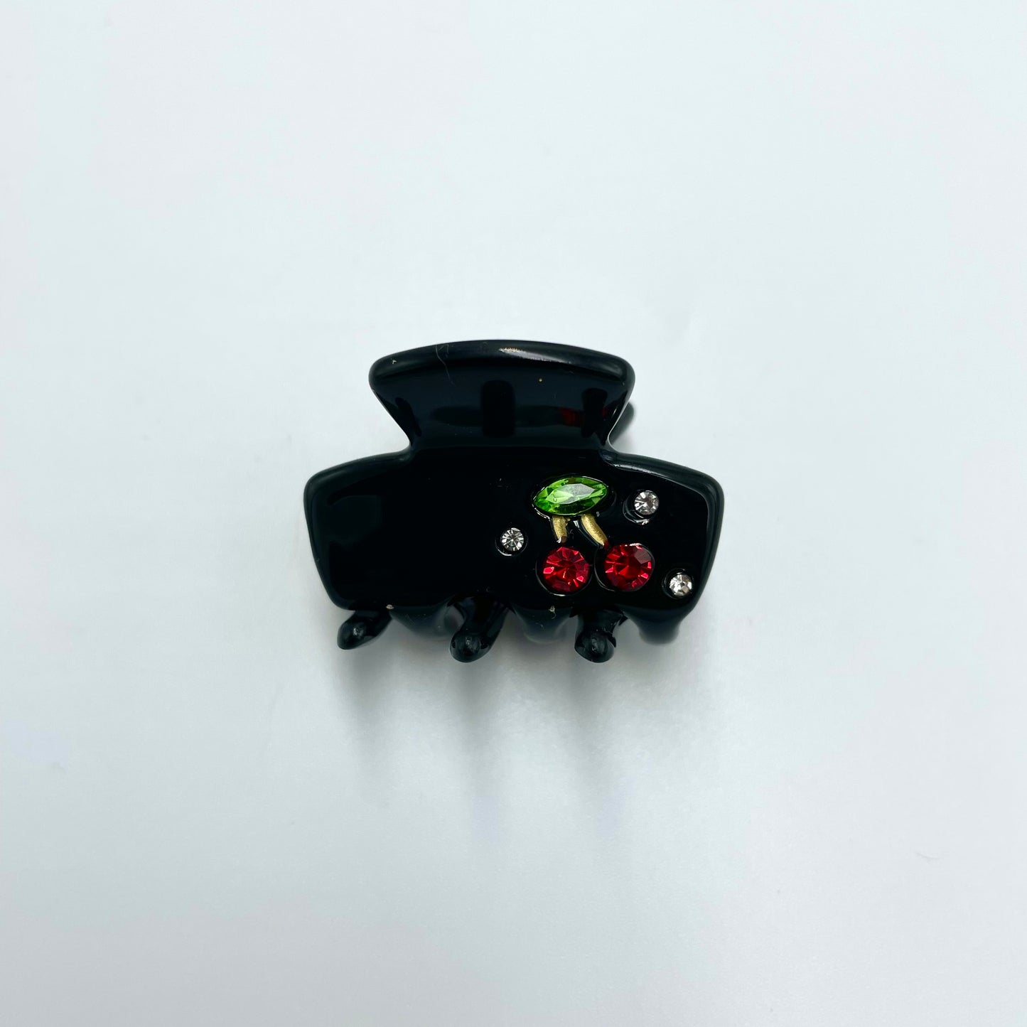 Cherry Gemstone Claw Clip