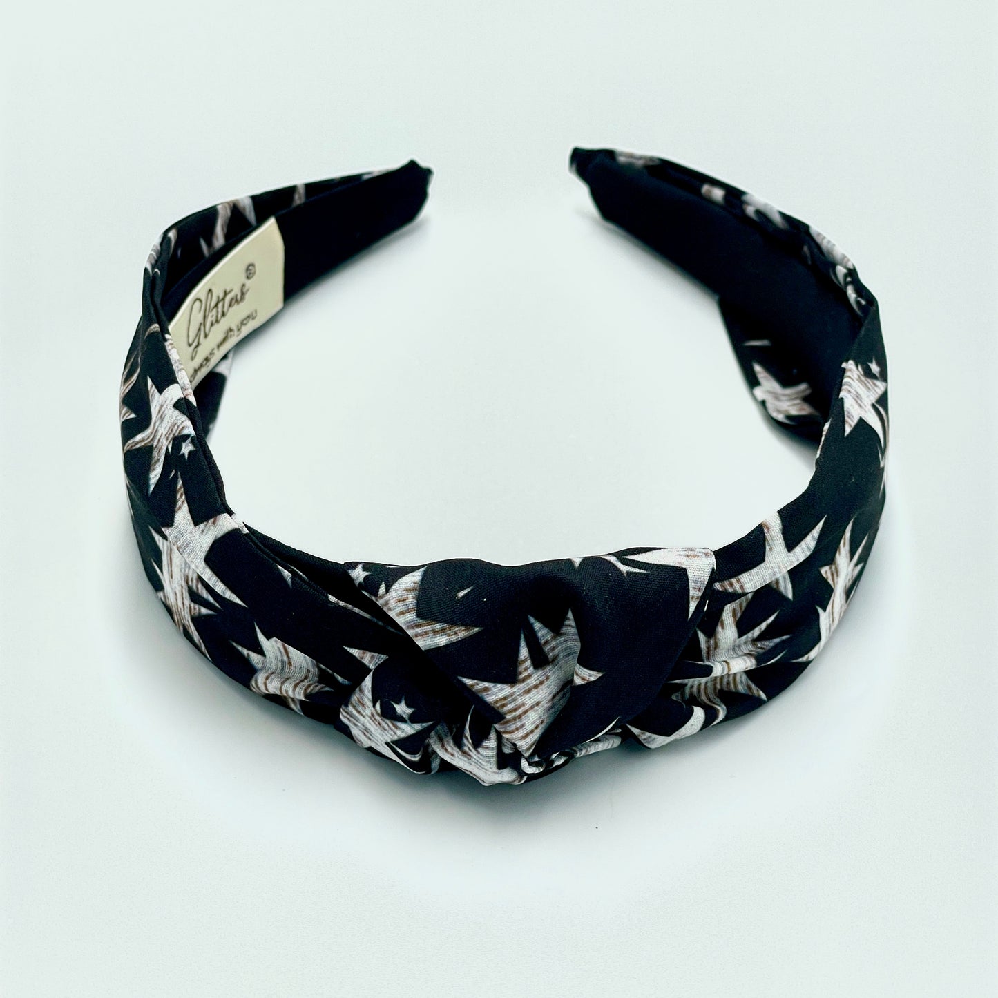 Black Stars Knot Hairband