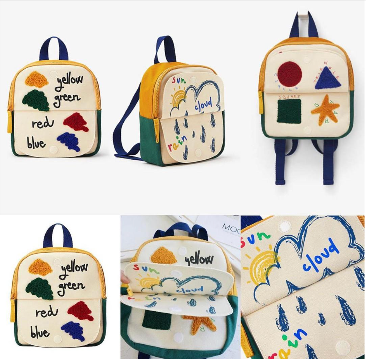 Book flap kids Backpack