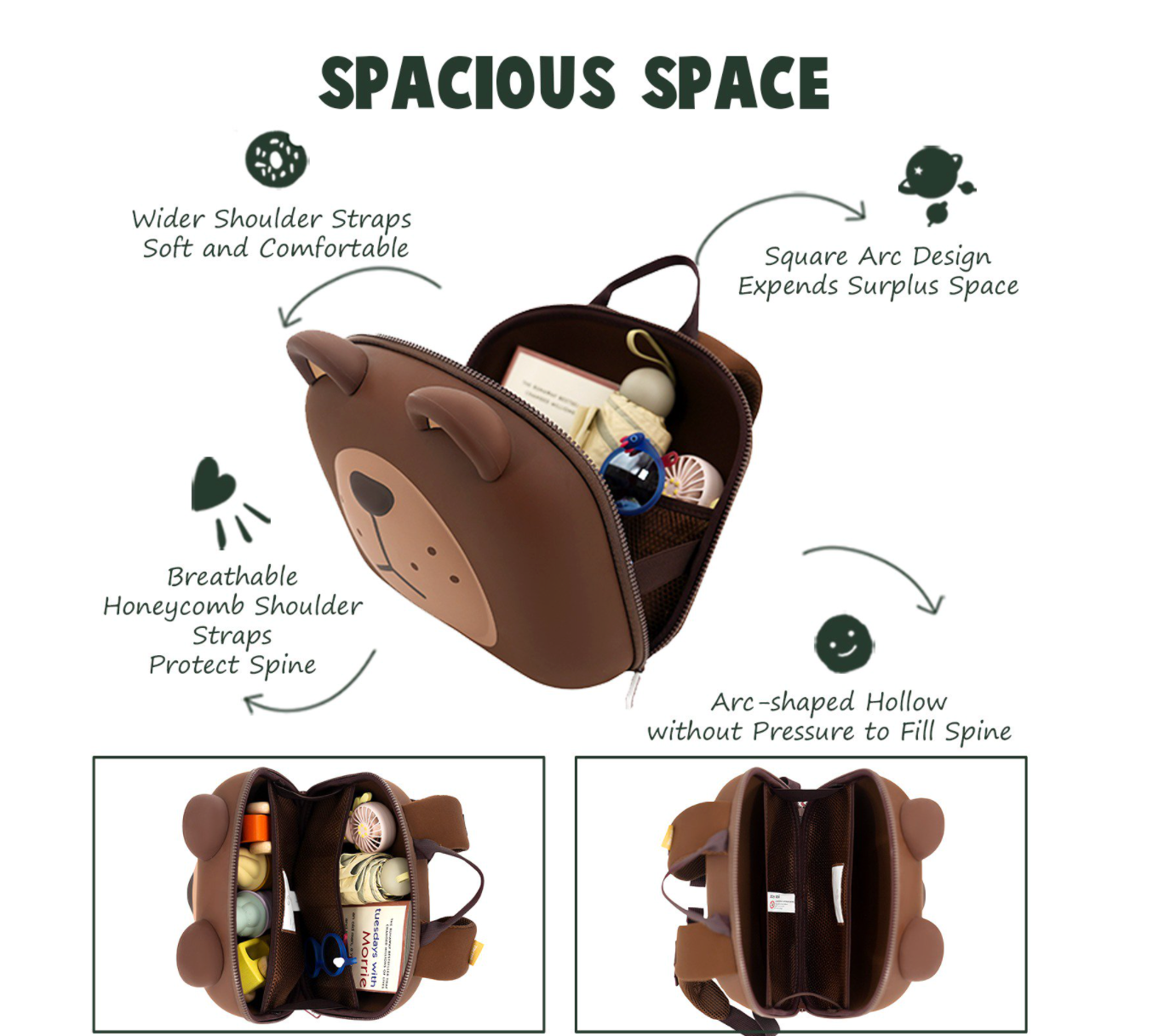 Bear Hard Backpack