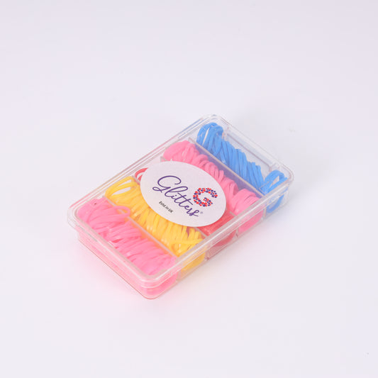 Mini Colorful Elastic Hairtie set