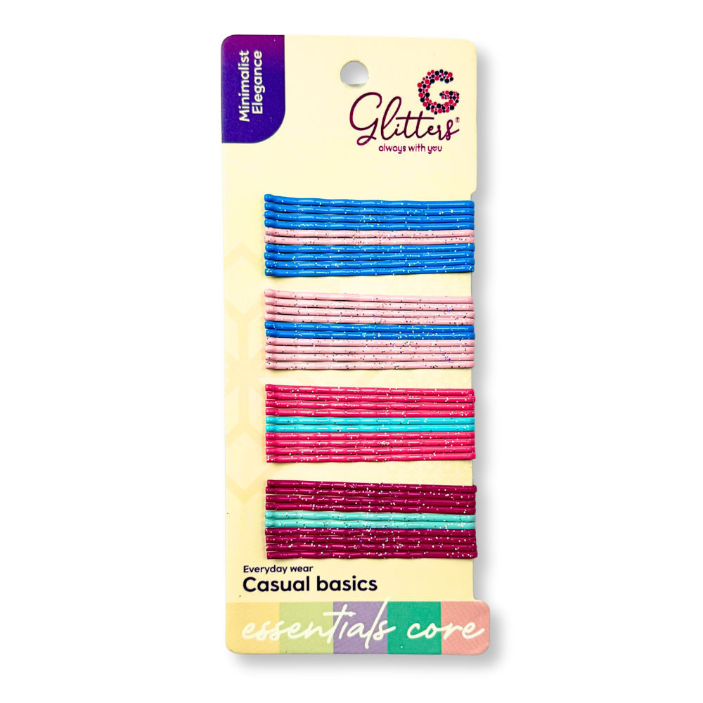 40pcs Multicolor Hairpin Set