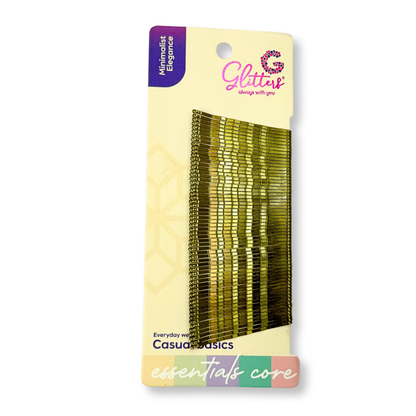 60pcs Gold Hairpins