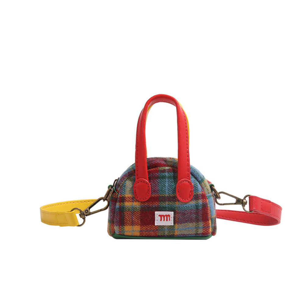 Mini plaid Crossbody Pouch