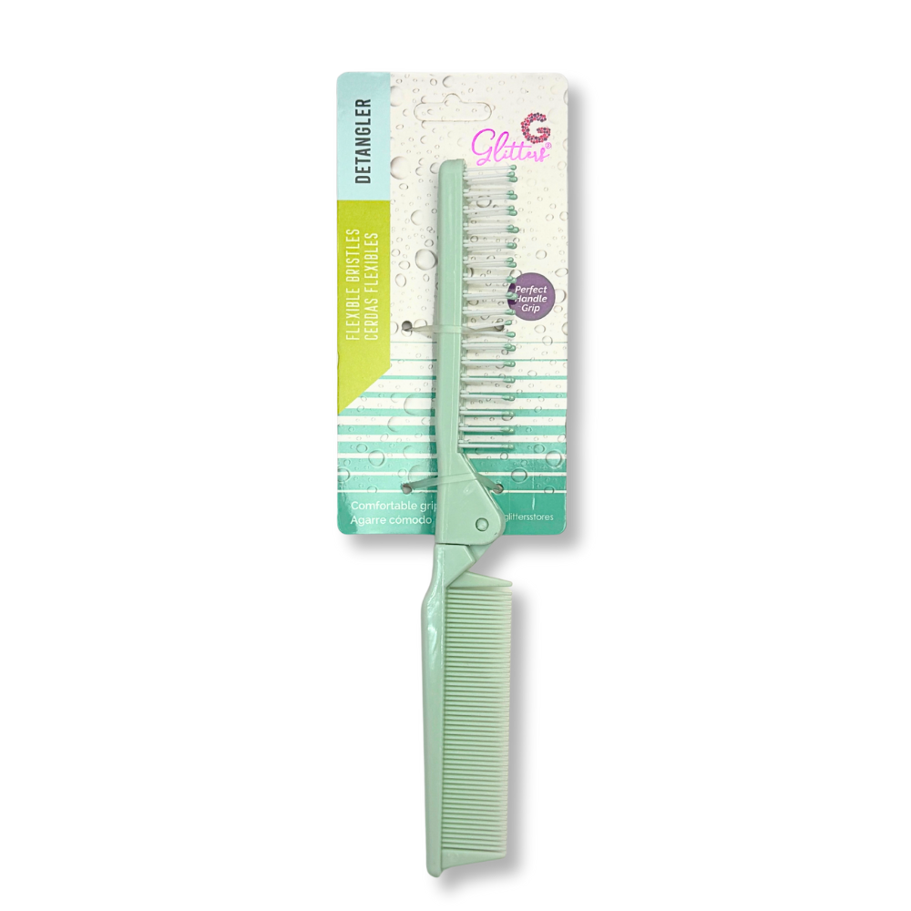 Foldable Twin Bristle Comb