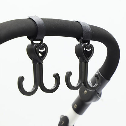 2 Heartfelt Stroller Hooks