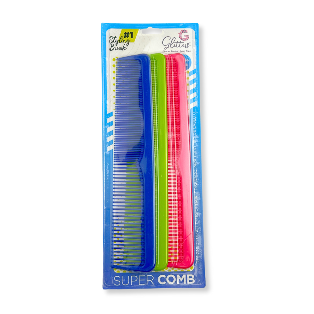RGB 3pcs Hair Comb Set