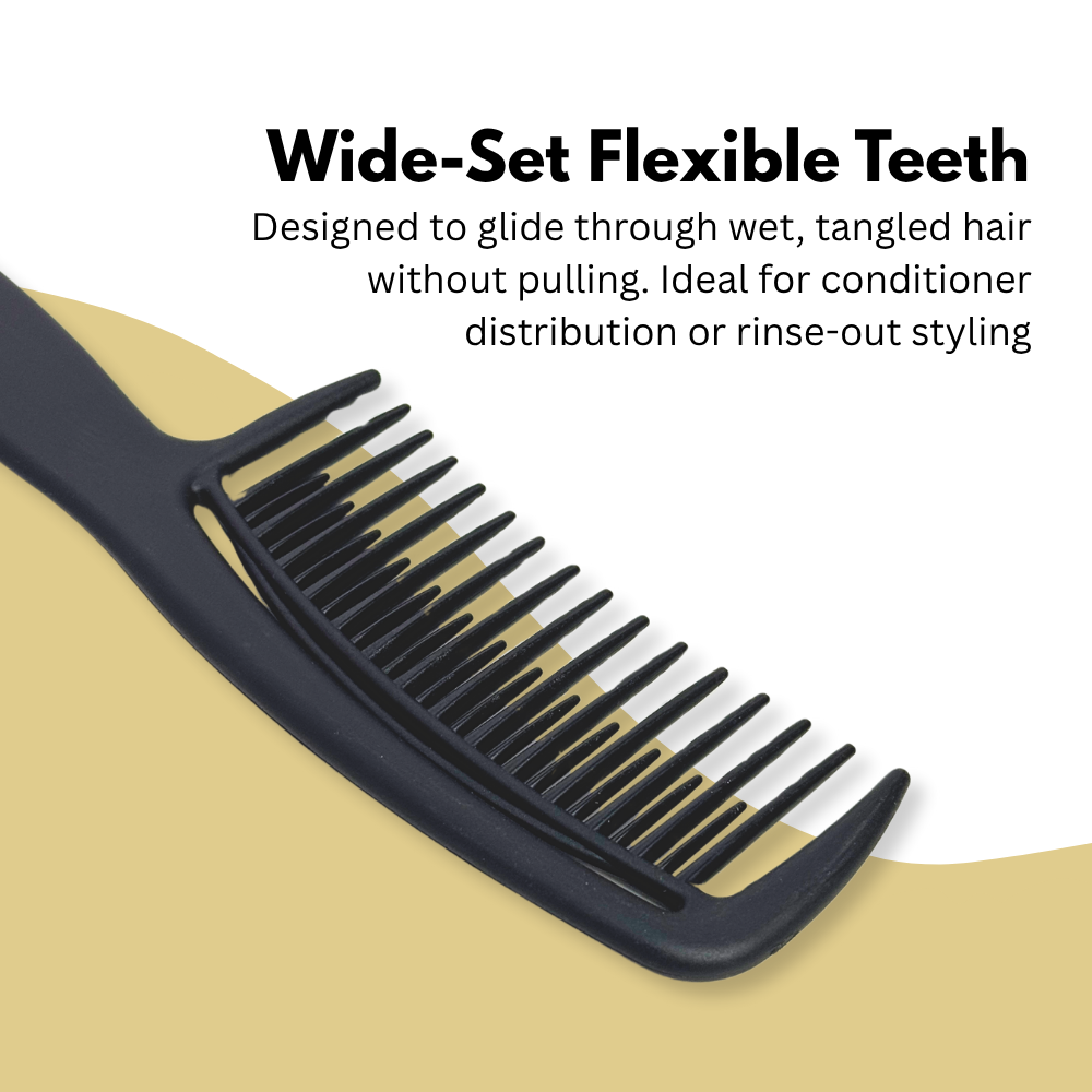 Wide Comb with Handle