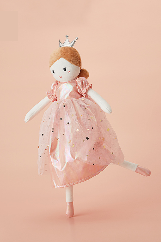 Kids Cute Pink Skirt Soft Doll for Girls – Cute & Cuddly Toy