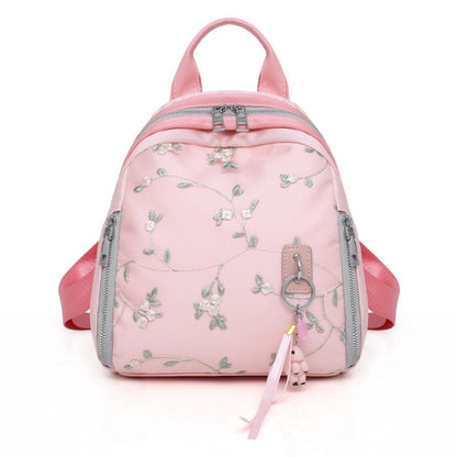 Petals & Pockets Pink Floral Backpack
