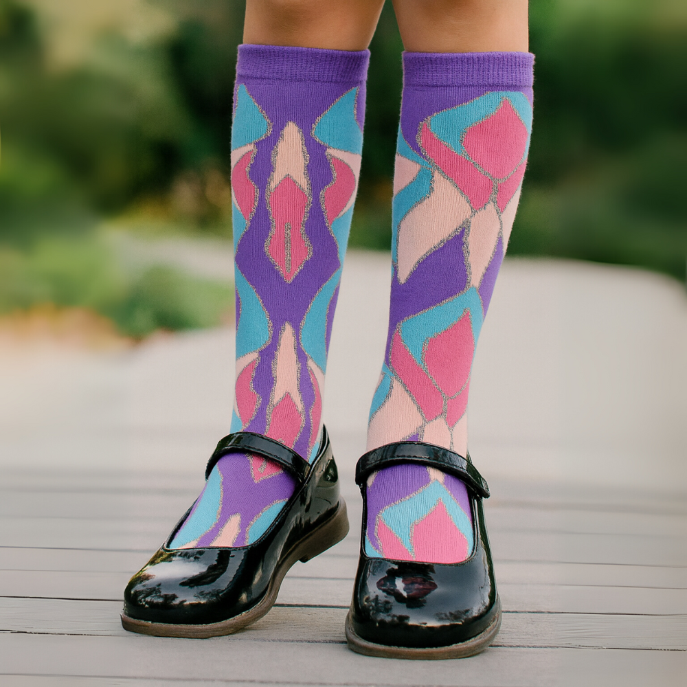 Abstract Funky Socks