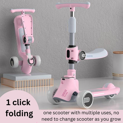 Futuristic Scooter with Seat
