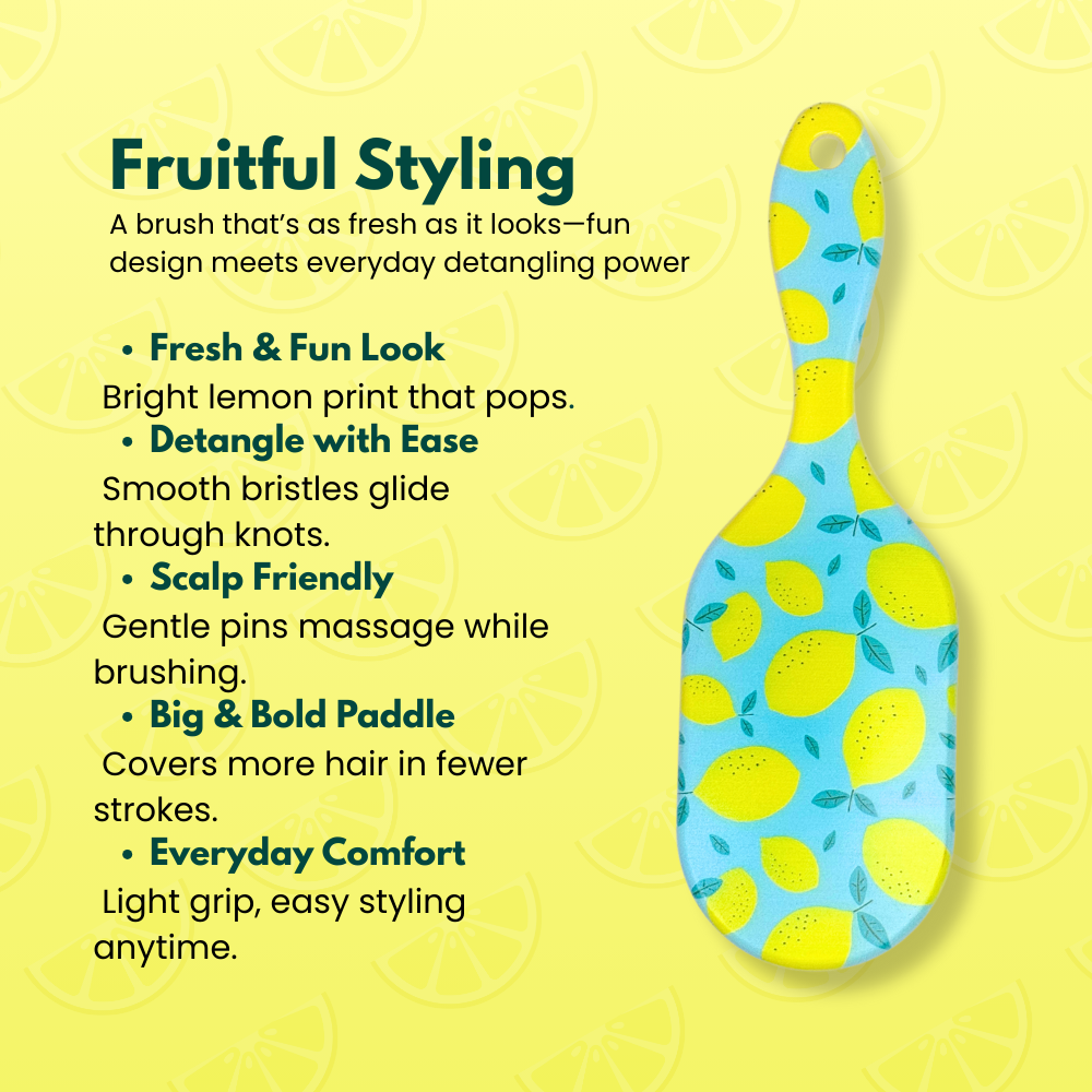 Kids Fruit Hairbrush