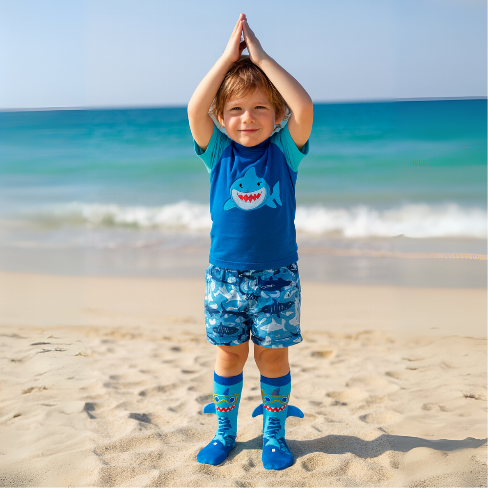 Shark Truck Funky Socks Set