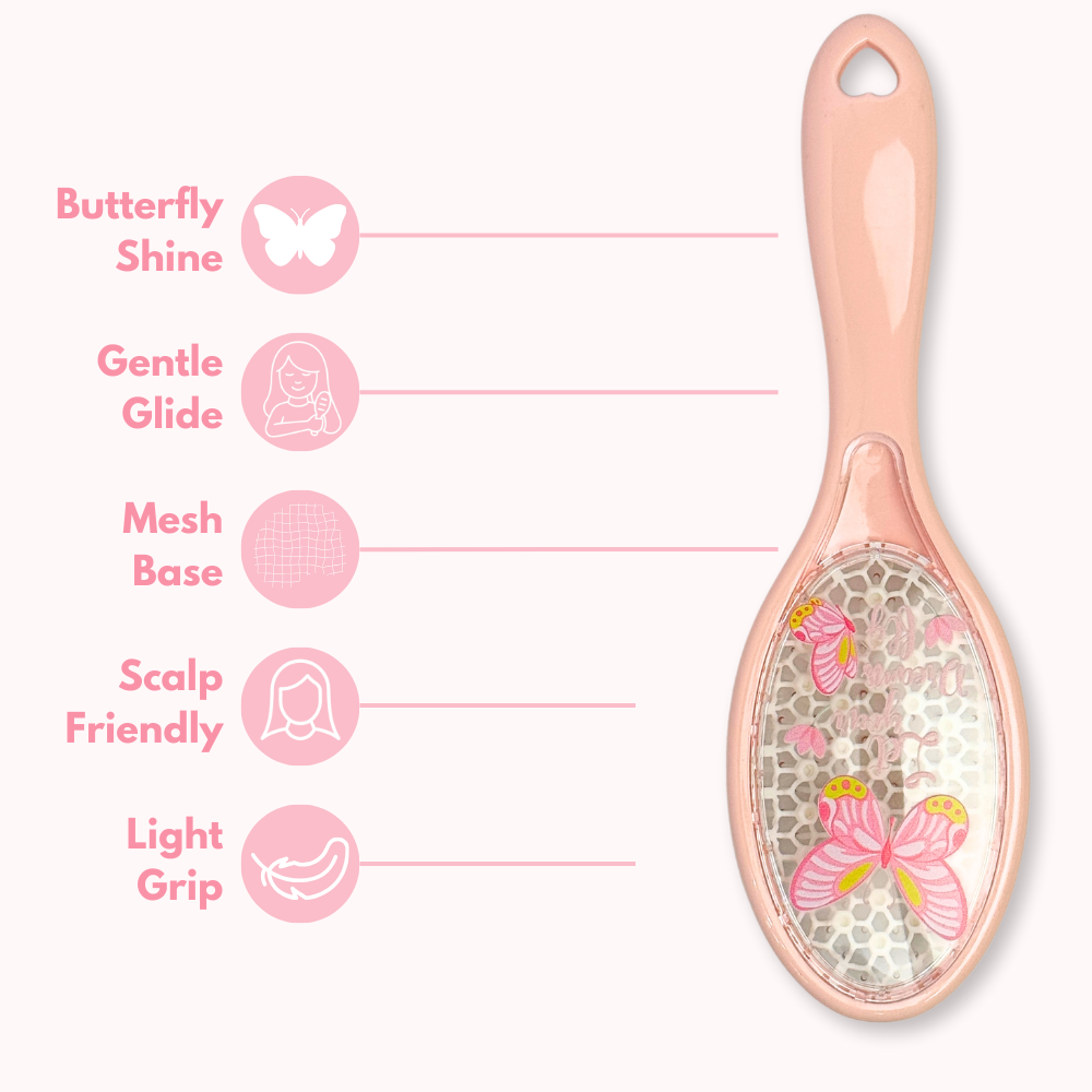 Butterfly Mesh HairBrush