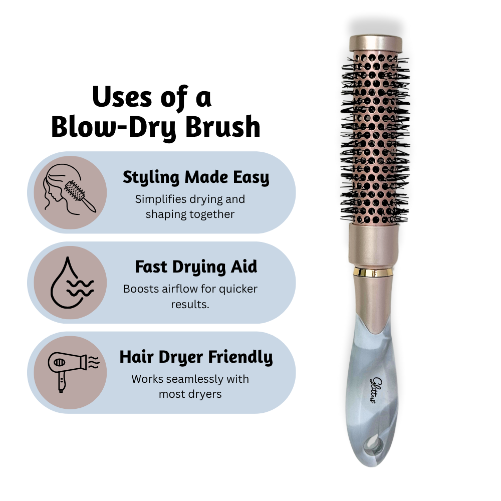 MarbleAir Metal Round Brush