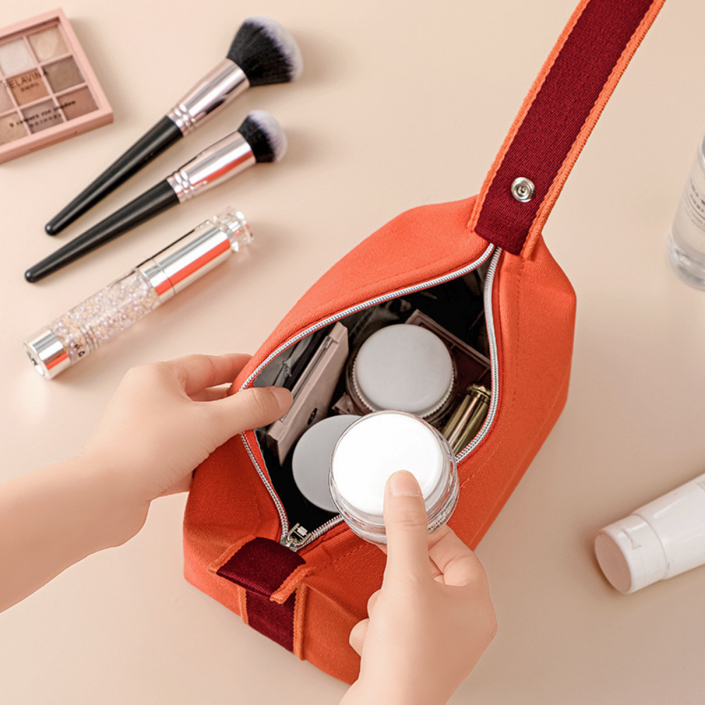 H Travel Makeup Pouch