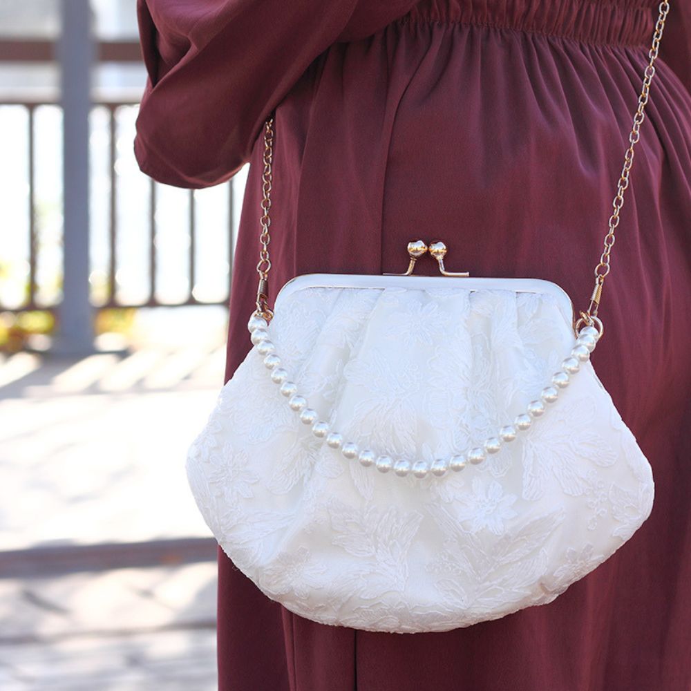 Vintage Pearl Mini Pouch