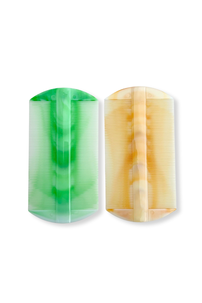 Double Sided Gradient Nit Comb, 2pcs