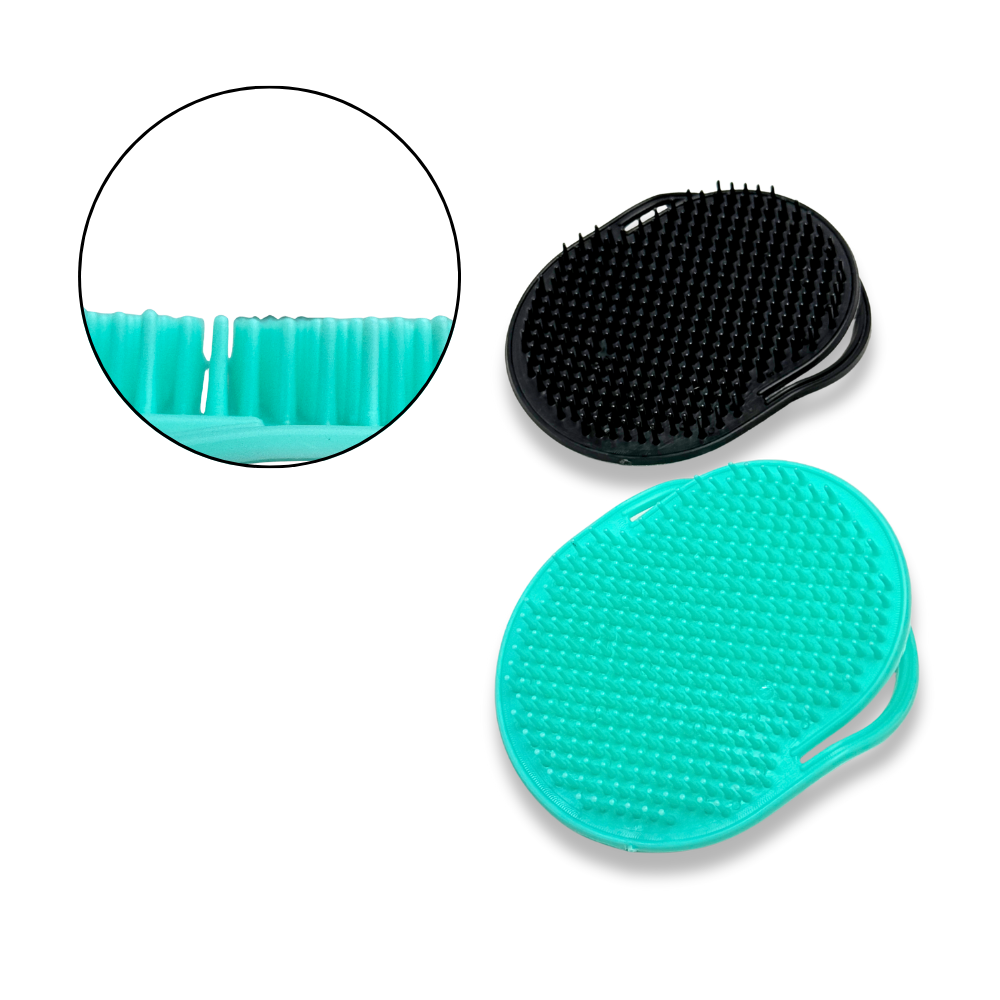2pcs Original Scalp Massaging Comb with Handle