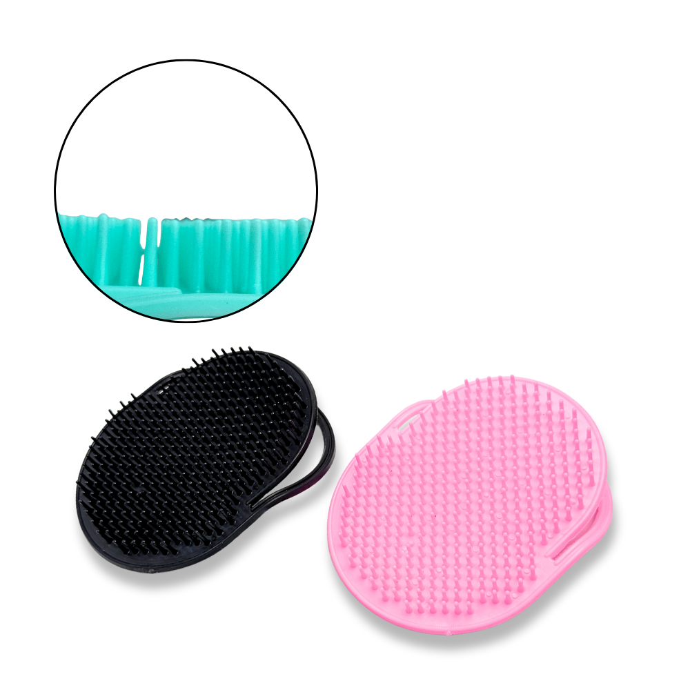 2pcs Original Scalp Massaging Comb with Handle