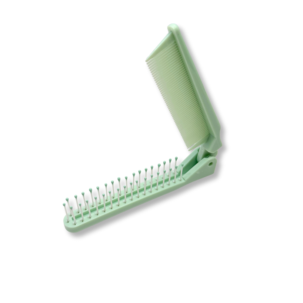 Foldable Twin Bristle Comb