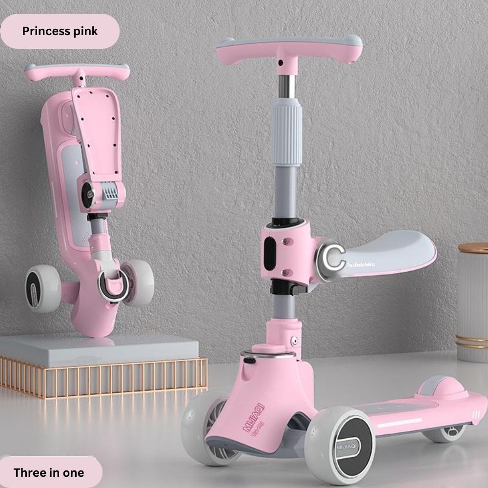 Futuristic Scooter with Seat