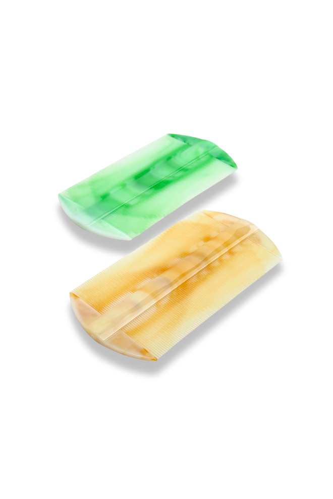 Double Sided Gradient Nit Comb, 2pcs