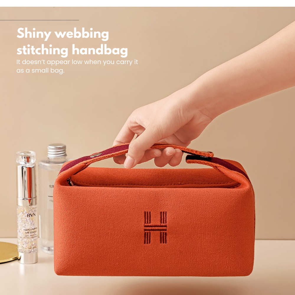 H Travel Makeup Pouch