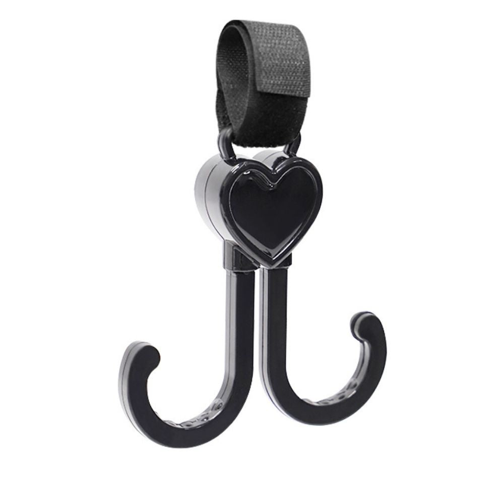2 Heartfelt Stroller Hooks