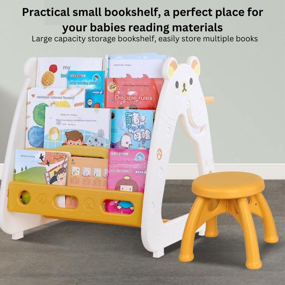 2-in-1 Bookshelf and Shelf