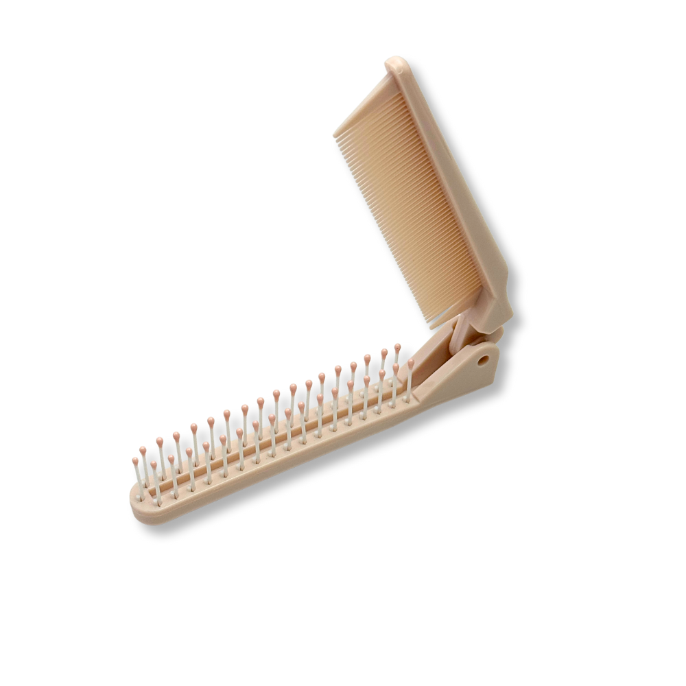 Foldable Twin Bristle Comb