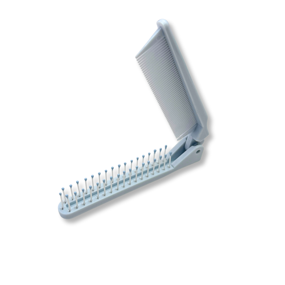 Foldable Twin Bristle Comb