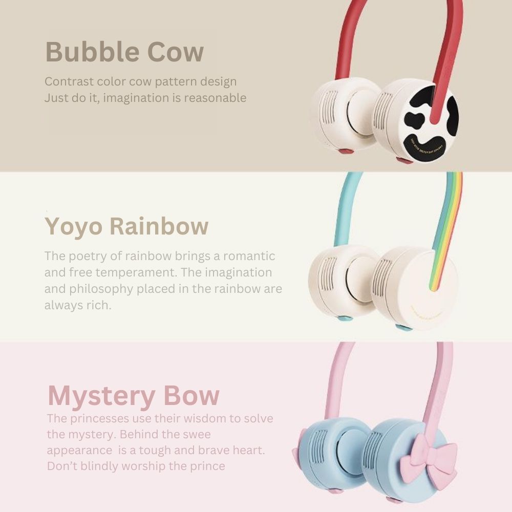 Bubble Cow Neck Fan