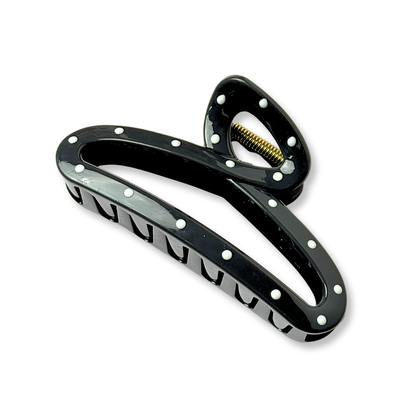 Polka Dot Claw Clip