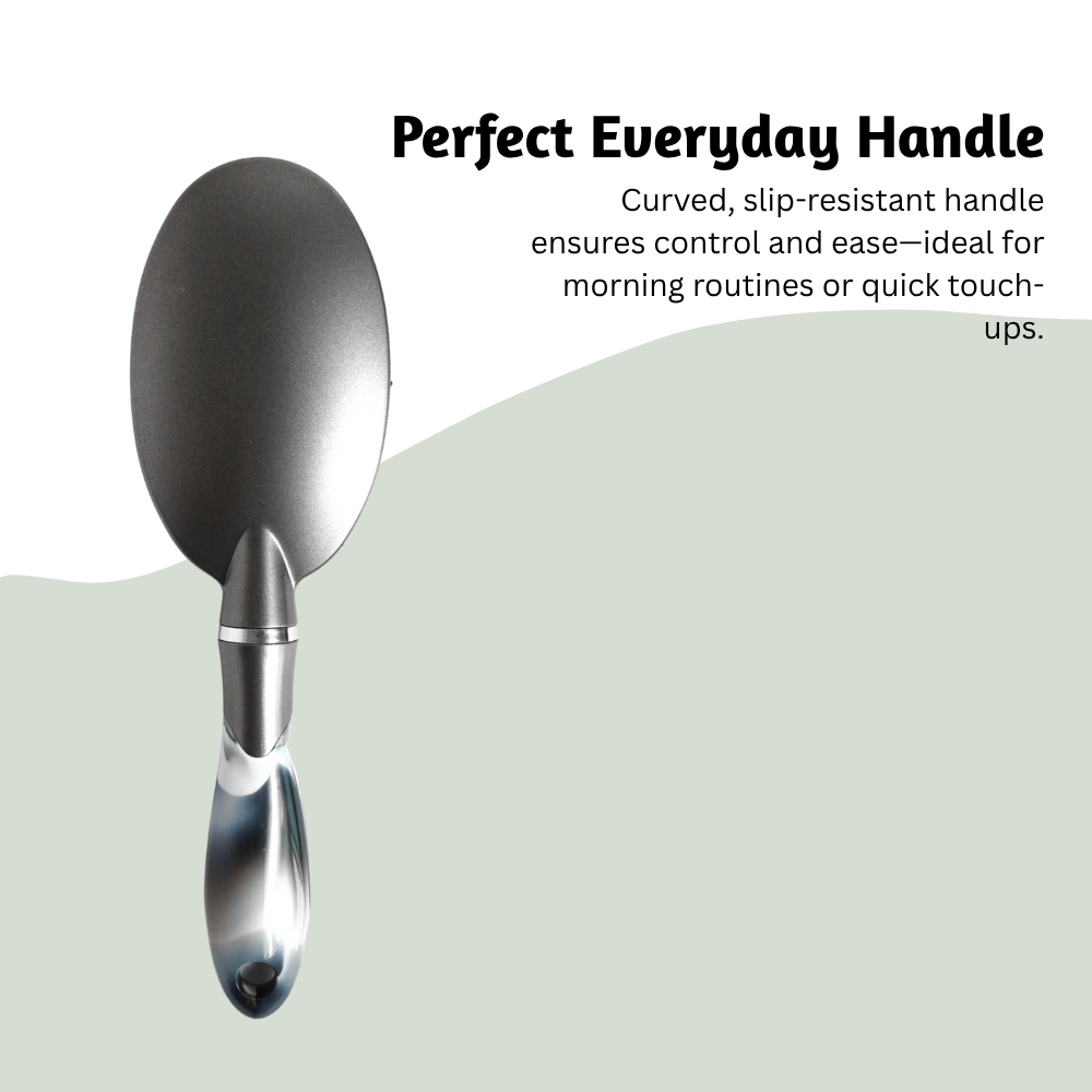 Oval Marble Paddle brush