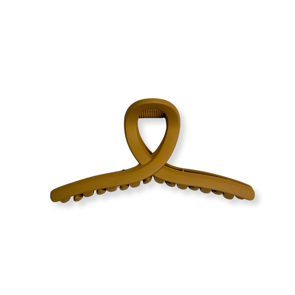 Loop Style Matte Claw Clip