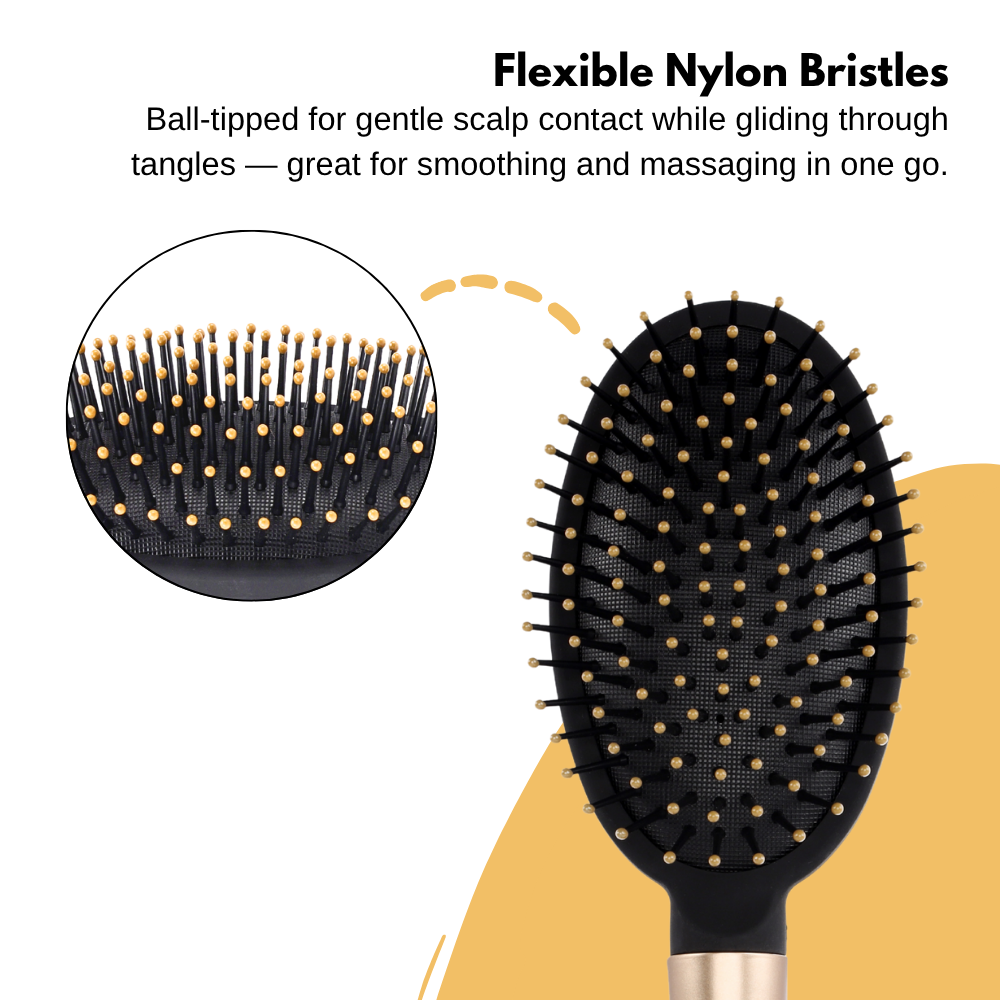 French Oval Paddle Brush