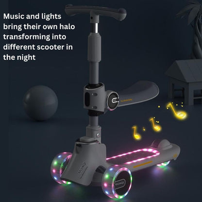 Futuristic Scooter with Seat
