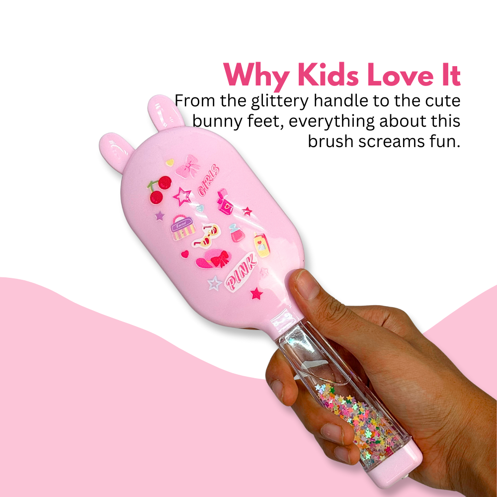 Bunny Spriz Hairbrush